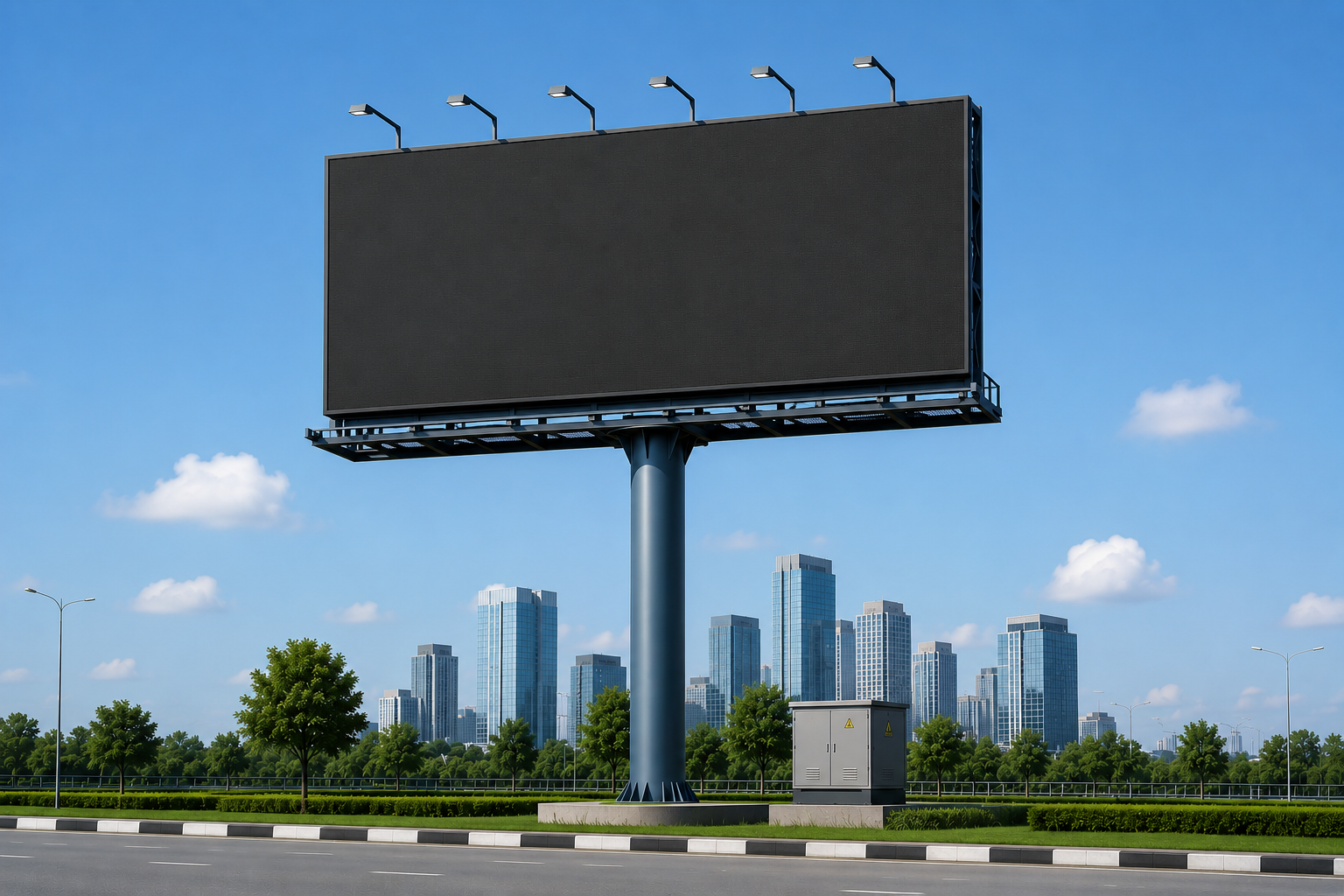 Highway digital billboard / DOOH installation
